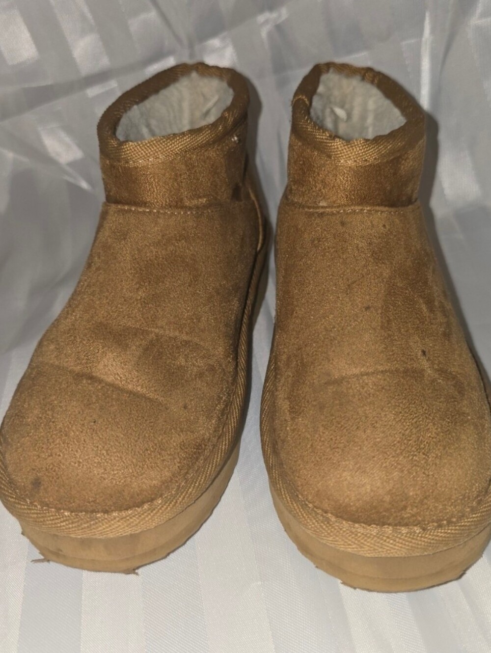 Children's Place Girls' Mini Ankle Platform Boots Size 1